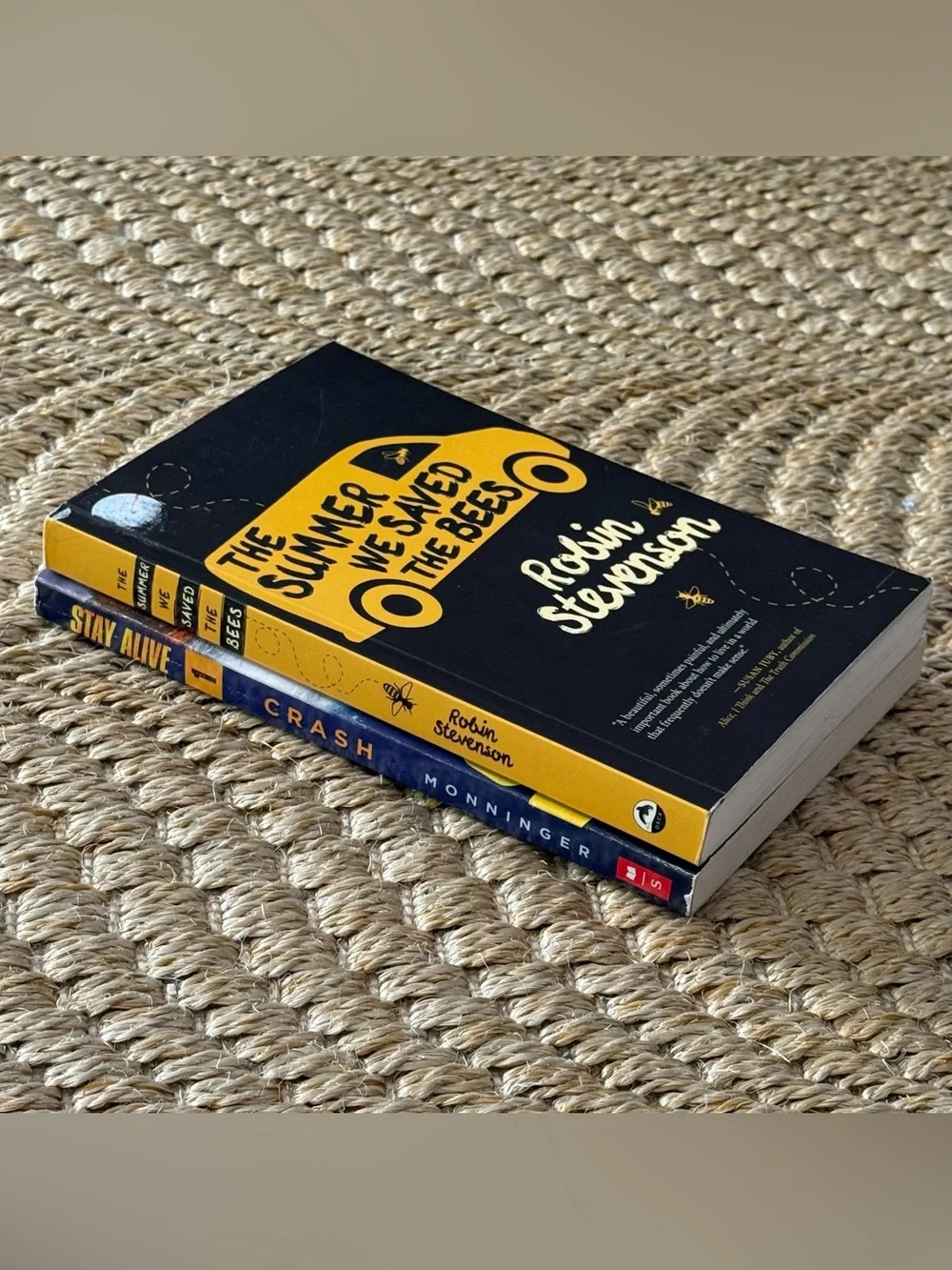 Set of 2 Paperback Adventure Books - The Summer We Saved The Bees & Stay Alive